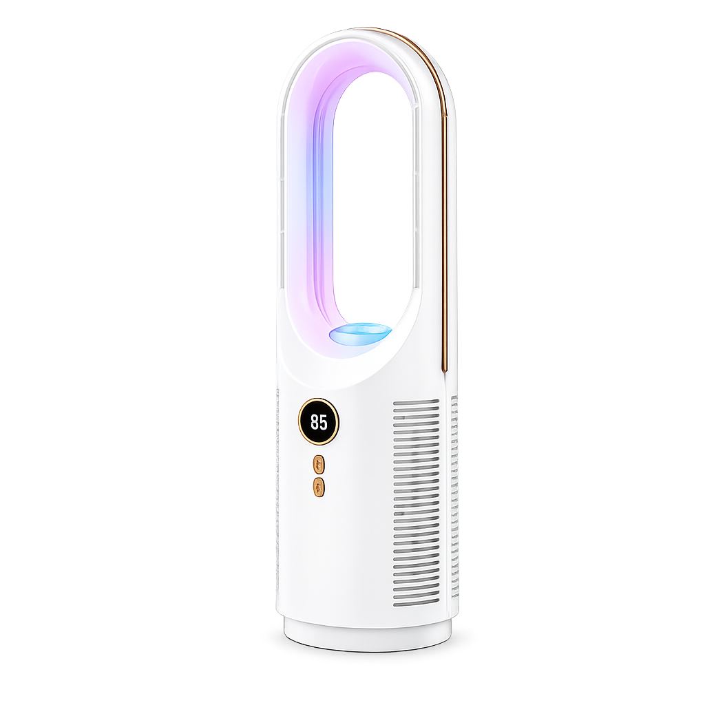 Tower mist fan